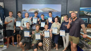 30th April 2021 – Student divers get amongst the Sharks!!