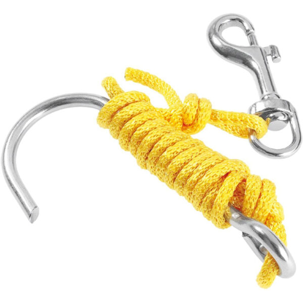 refline reef hook with cord and clip