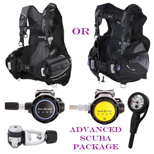 Aqualung Advanced Diver SCUBA Package JettyDive