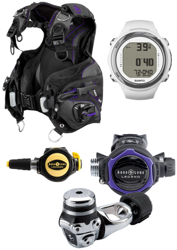 Aqualung LEGEND Scuba Package For Woman