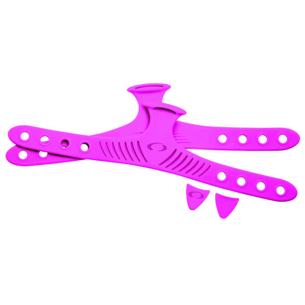 Oceanic Accel Universal Colour Fin Strap Kits Pink