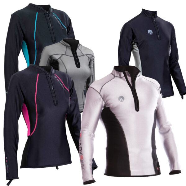 Chillproof Long Sleeve Chest Zip Mens and women All colours