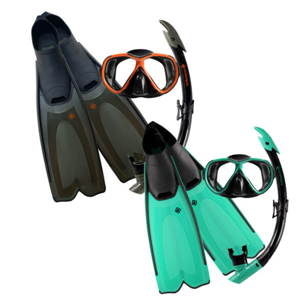 Mallacoota Mask Snorkel Fins Set