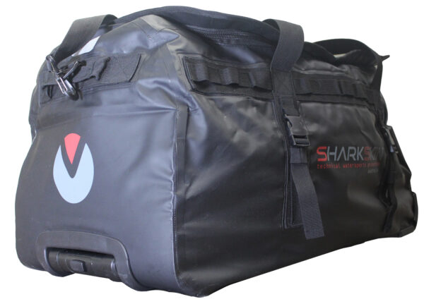 Sharkskin Performance Dry Wheeler Bag 90L Side View