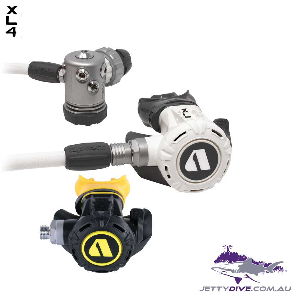 Apeks XL4+ Regulator Set, product image from Beachcitiesscuba