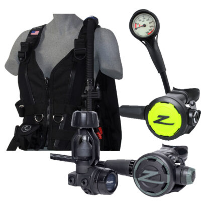 zeagle zena and f8 scuba package