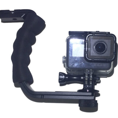 Mini Base Tray with Flexible Arm for Video Light and Go Pro