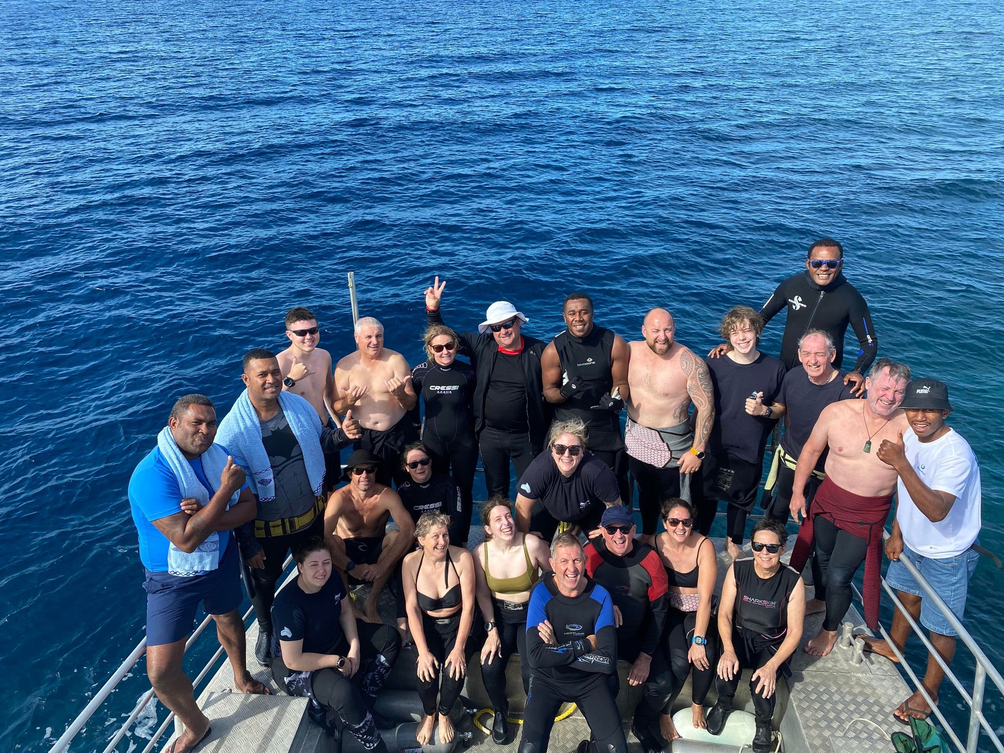 Beqa Lagoon Trip Group Picture June 2022