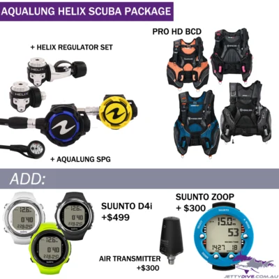 Aqualung Helix Scuba Package