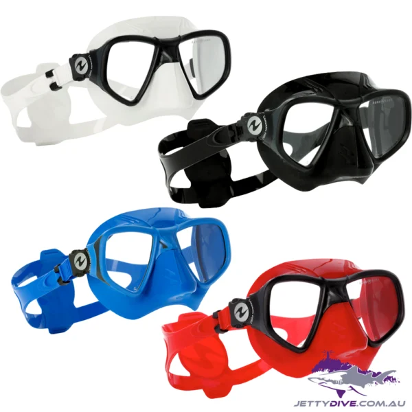 Aqualung Micromask X White Black Blue Red