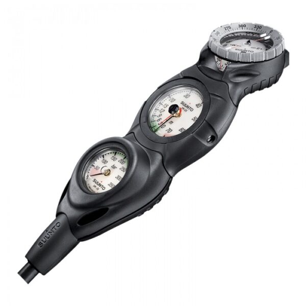 Suunto 2-in-line Pressure and Depth gauge with SK8 Top Mount Compass