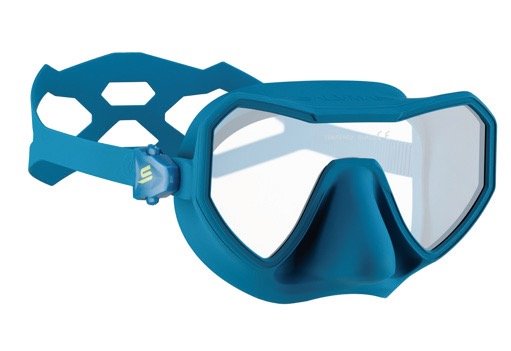 Salvimar Neo Mask Blue front with straps