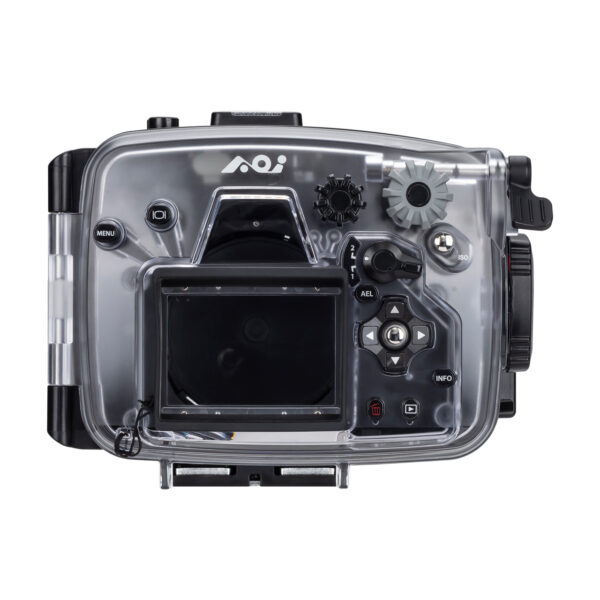 AOI OM-1 Underwater Housing rear