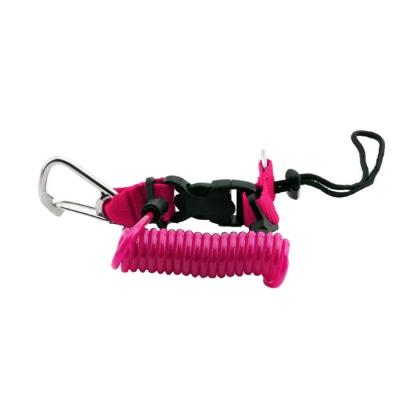 Pink Coiled Lanyard X Adventurer