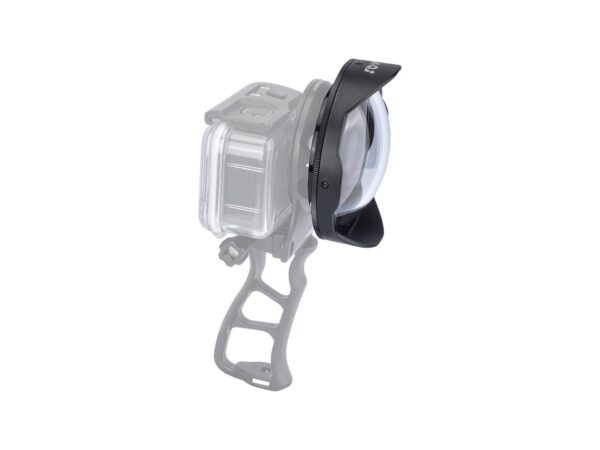 AOI Wide Angle Lens mounted side wtih camera