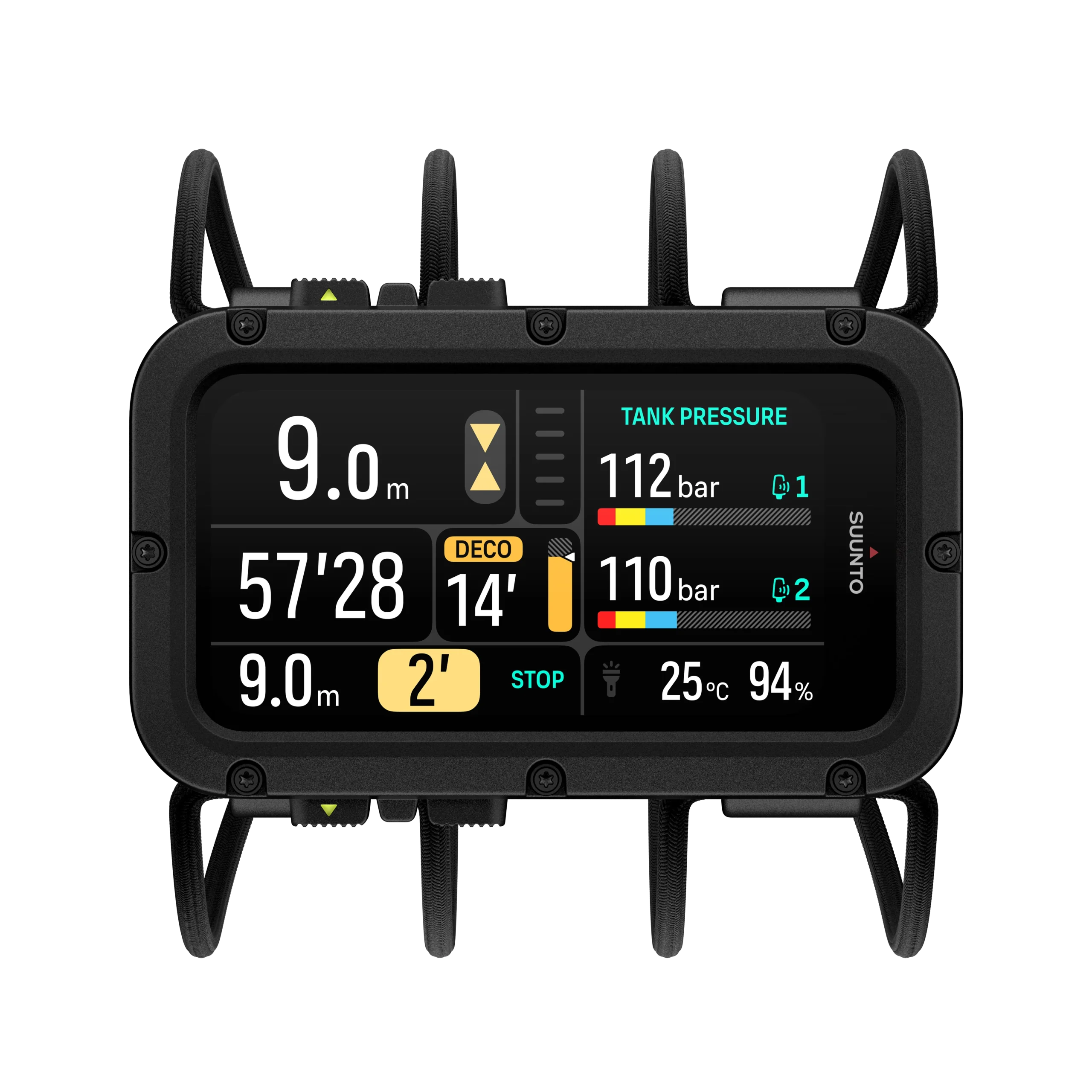Suunto Nautic Dive Computer face