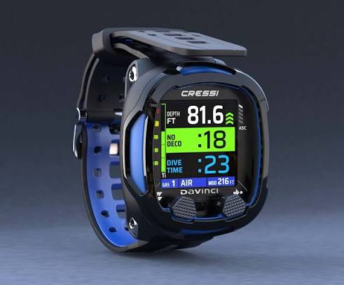 Cressi Da Vinci Wrist Computer Blue